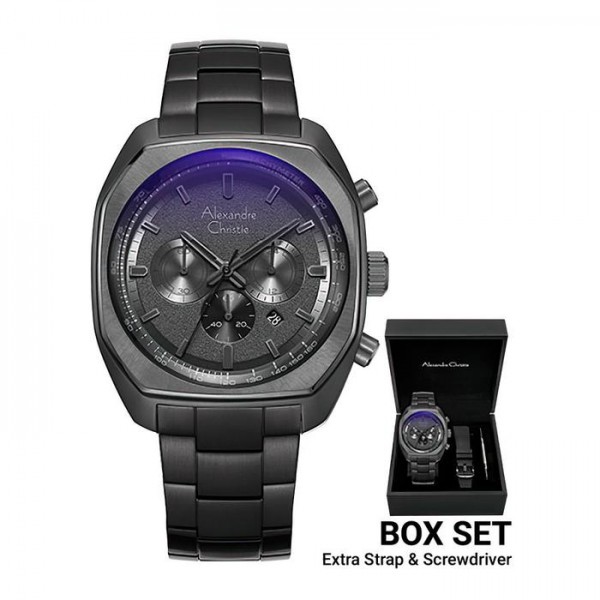 Alexandre Christie AC 6666 Black Grey MCBEPBASL Box Set